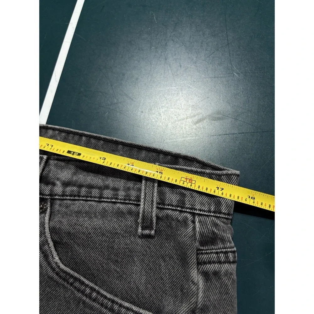 Vintage Levis 505 Orange Tab Jeans Men's 35x32 Faded Black Straight‎ Leg 90s USA